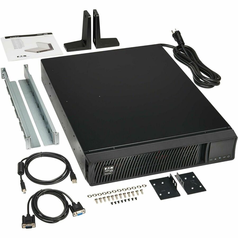 Eaton Tripp Lite Series SmartPro 1950VA 1950W 120V Line-Interactive Sine Wave UPS - 7 Outlets, Extended Run, Network Card Option, LCD, USB, DB9, 2U Rack/Tower SMART2200RM2U