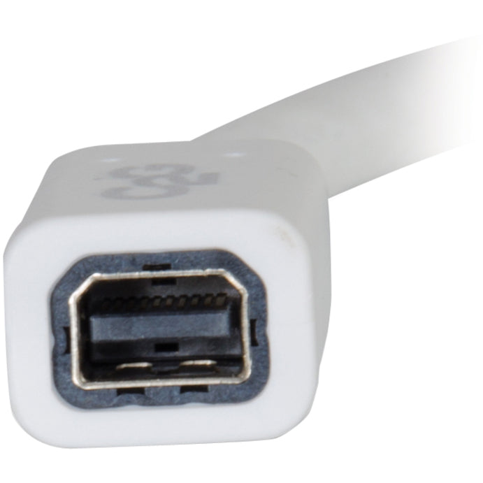 C2G 10ft Mini DisplayPort Extension Cable M/F - White 54415