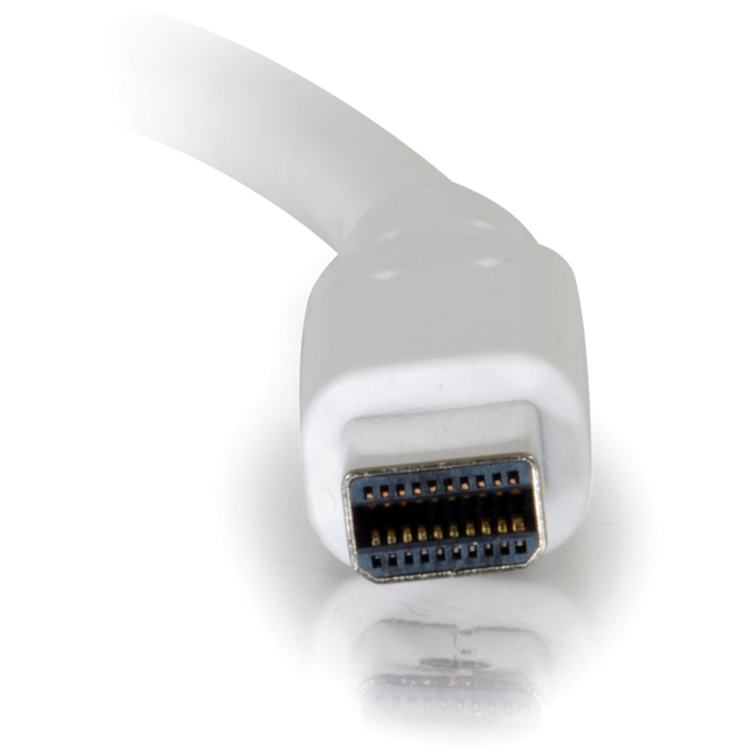 C2G 10ft Mini DisplayPort Extension Cable M/F - White 54415