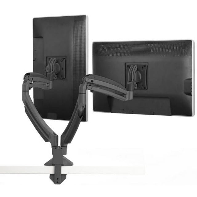 Chief Kontour K1D Dynamic Dual Monitor Arm Desk Mount - For Displays 10-38" - Black K1D220B