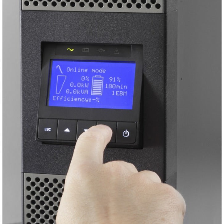 Eaton 9PX 2000VA 1800W 120V Online Double-Conversion UPS - 5-20P, 6x 5-20R, 1 L5-20R Outlets, Cybersecure Network Card Option, Extended Run, 2U Rack/Tower - Battery Backup 9PX2000RT