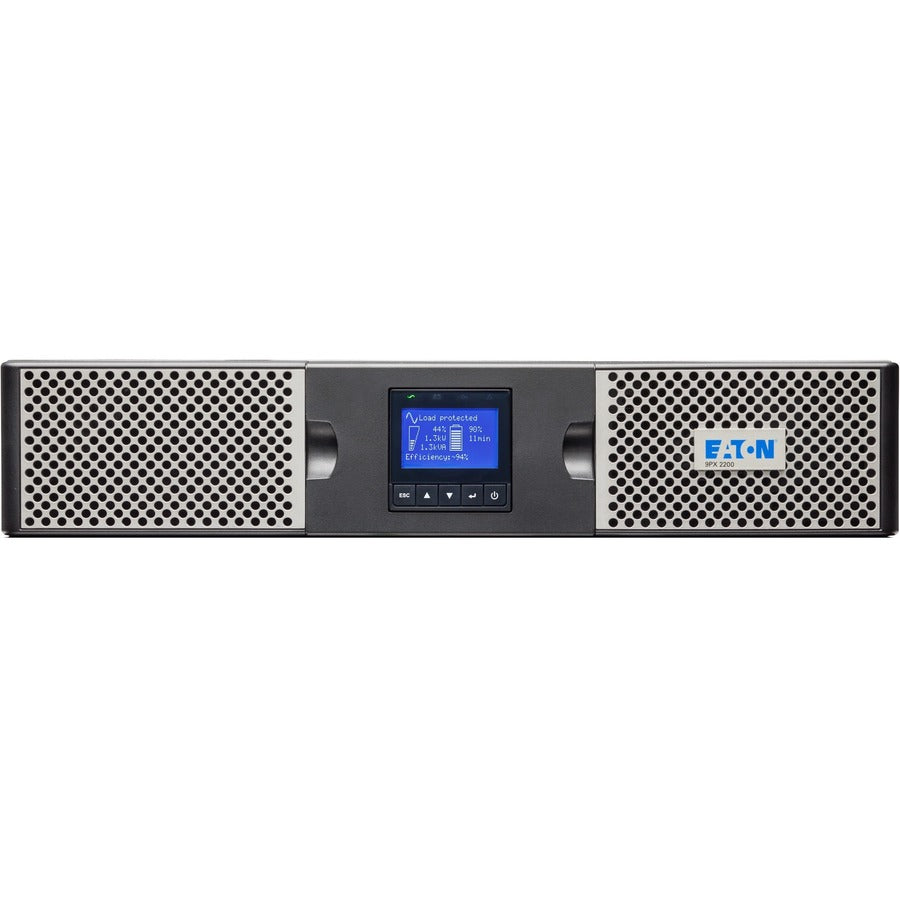 Eaton 9PX 2000VA 1800W 120V Online Double-Conversion UPS - 5-20P, 6x 5-20R, 1 L5-20R Outlets, Cybersecure Network Card Option, Extended Run, 2U Rack/Tower - Battery Backup 9PX2000RT