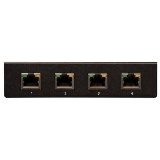 Tripp Lite by Eaton 4-Port VGA over Cat5/6 Splitter/Extender, Box-Style Transmitter for Video/Audio, Up to 1000 ft. (305 m), TAA B132-004A-2