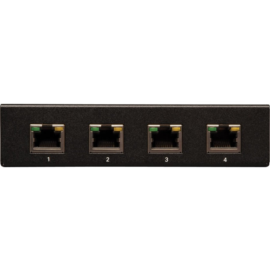 Tripp Lite by Eaton 4-Port VGA over Cat5/6 Splitter/Extender, Box-Style Transmitter for Video/Audio, Up to 1000 ft. (305 m), TAA B132-004A-2