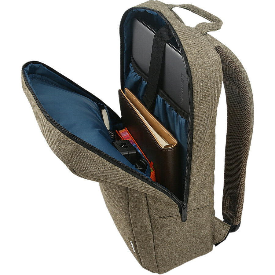 Lenovo B210 Carrying Case (Backpack) for 15.6" Lenovo Notebook - Green GX40Q17228