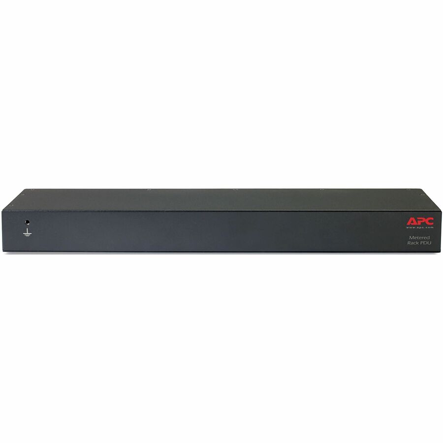 APC by Schneider Electric Rack PDU, Metered, 1U, 20A, 120V, (8) 5-20 AP7801B