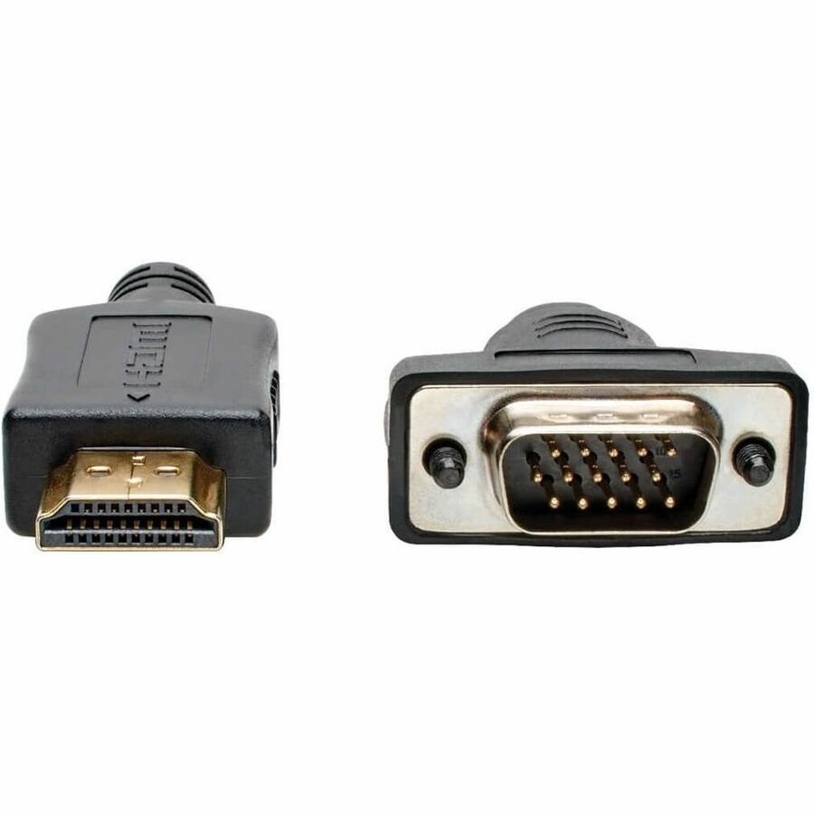 Eaton Tripp Lite Series HDMI to VGA Active Adapter Cable (HDMI to Low-Profile HD15 M/M), 6 ft. (1.8 m), TAA P566-006-VGA