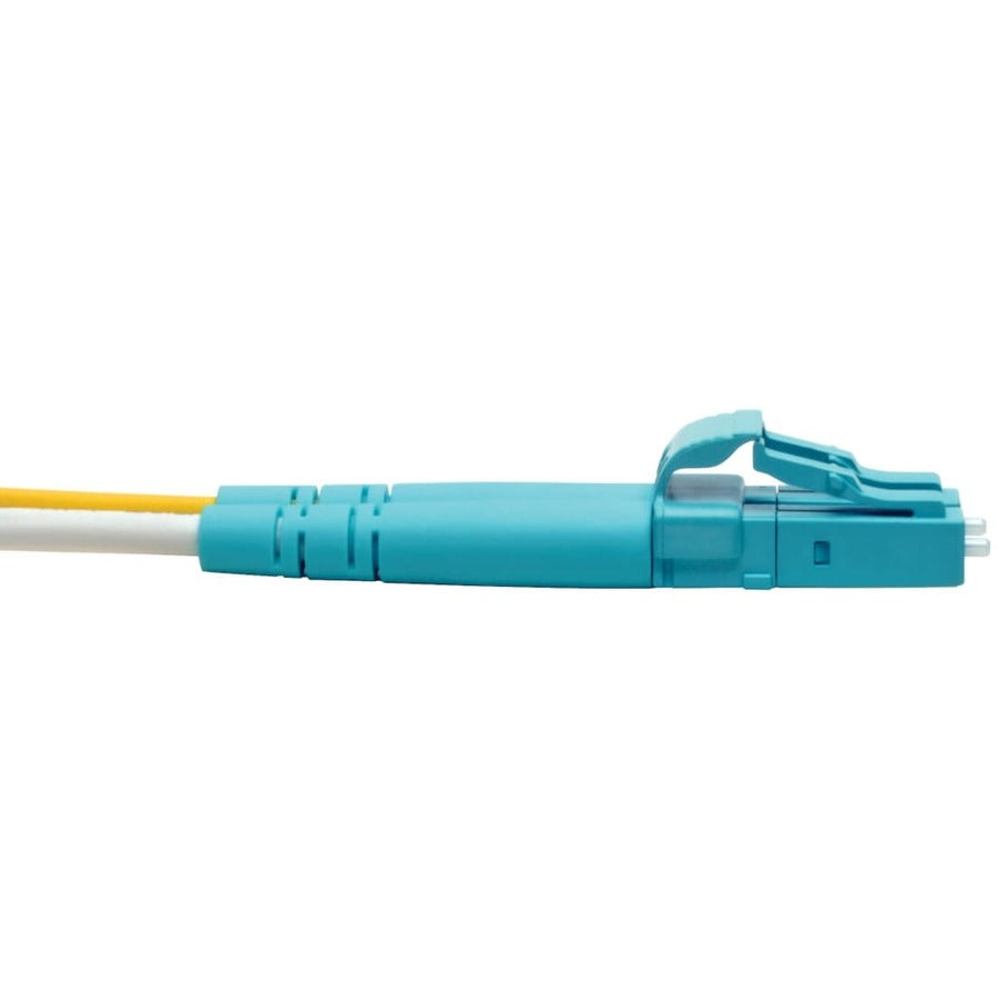 Eaton Tripp Lite Series 100G Duplex Multimode 50/125 OM5 Fiber Optic Cable, Lime Green, LC/LC, 1 m (3.3 ft.) N820-01M-OM5