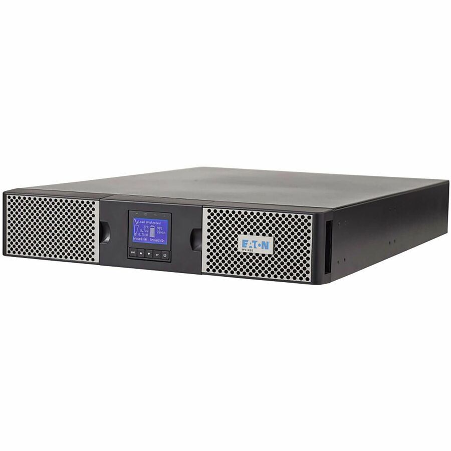 Eaton 9PX 1000VA 900W 120V Online Double-Conversion UPS - 5-15P, 8x 5-15R Outlets, Cybersecure Network Card Option, Extended Run, 2U Rack/Tower - Battery Backup 9PX1000RT