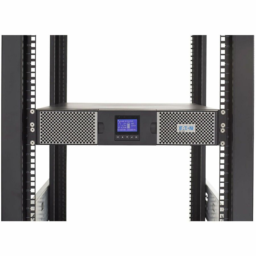Eaton 9PX 1000VA 900W 120V Online Double-Conversion UPS - 5-15P, 8x 5-15R Outlets, Cybersecure Network Card Option, Extended Run, 2U Rack/Tower - Battery Backup 9PX1000RT