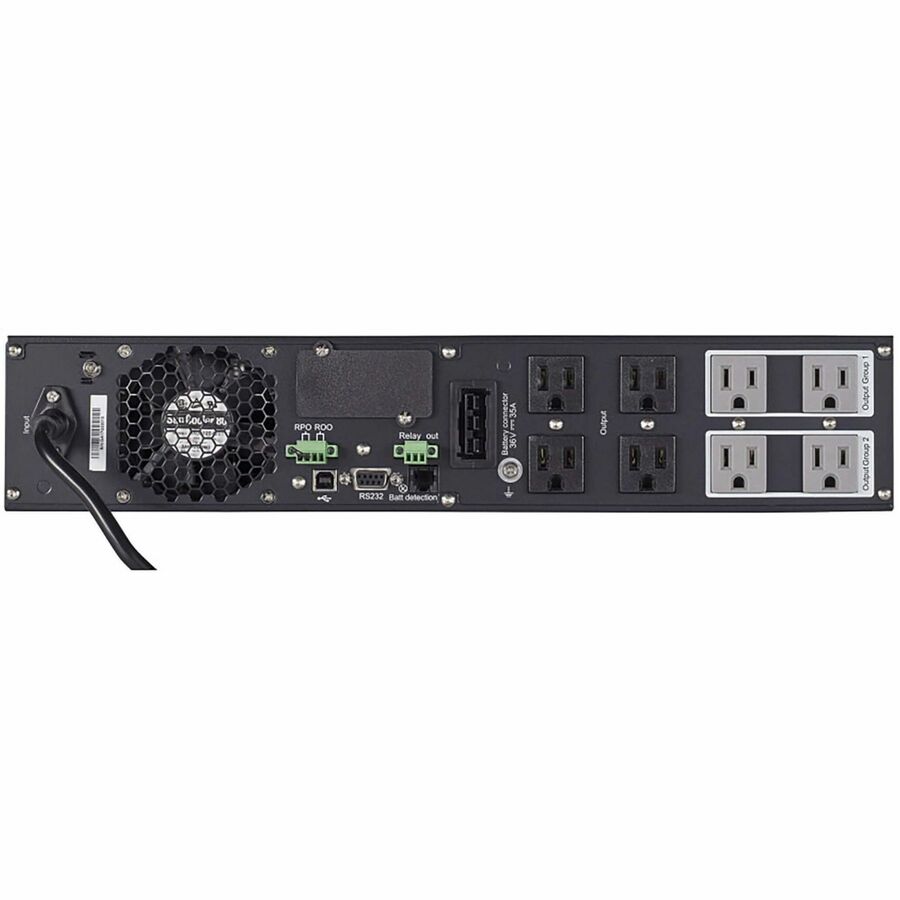 Eaton 9PX 1000VA 900W 120V Online Double-Conversion UPS - 5-15P, 8x 5-15R Outlets, Cybersecure Network Card Option, Extended Run, 2U Rack/Tower - Battery Backup 9PX1000RT