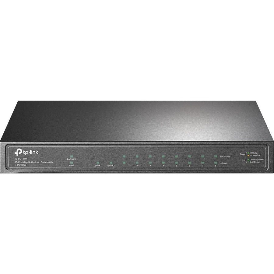 TP-Link TL-SG1210P - 8-Port Gigabit PoE Switch TL-SG1210P