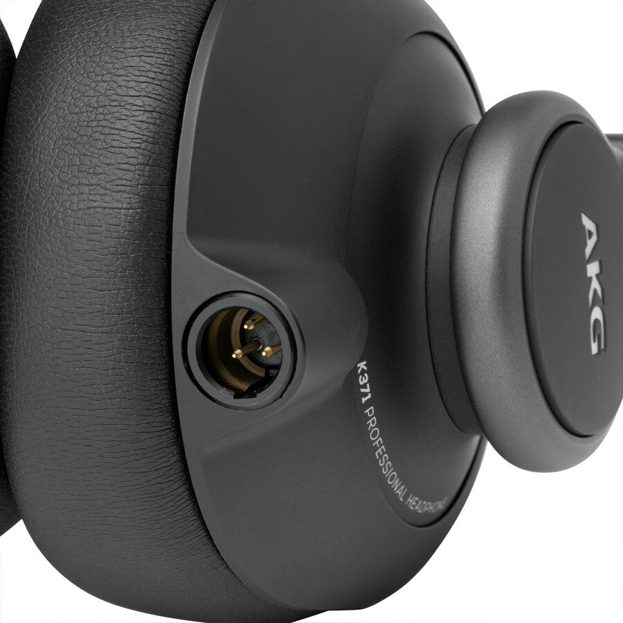 AKG K371 Over-Ear, Closed-Back Foldable Studio Headphones K371