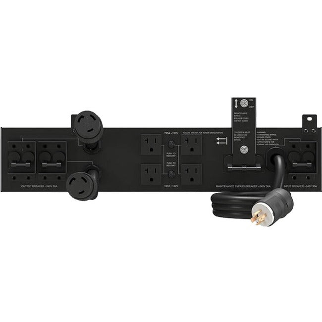 Vertiv Liebert POD PD5 - (2) NEMA L6-30R| (4) NEMA 5-15/20R| UPS Maintenance Bypass for GXT5 (PD5-003) PD5-003