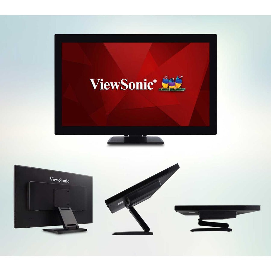 ViewSonic TD2760 27 Inch 1080p 10-Point Multi Touch Screen Monitor with Advanced Ergonomics RS232 HDMI and DisplayPort TD2760