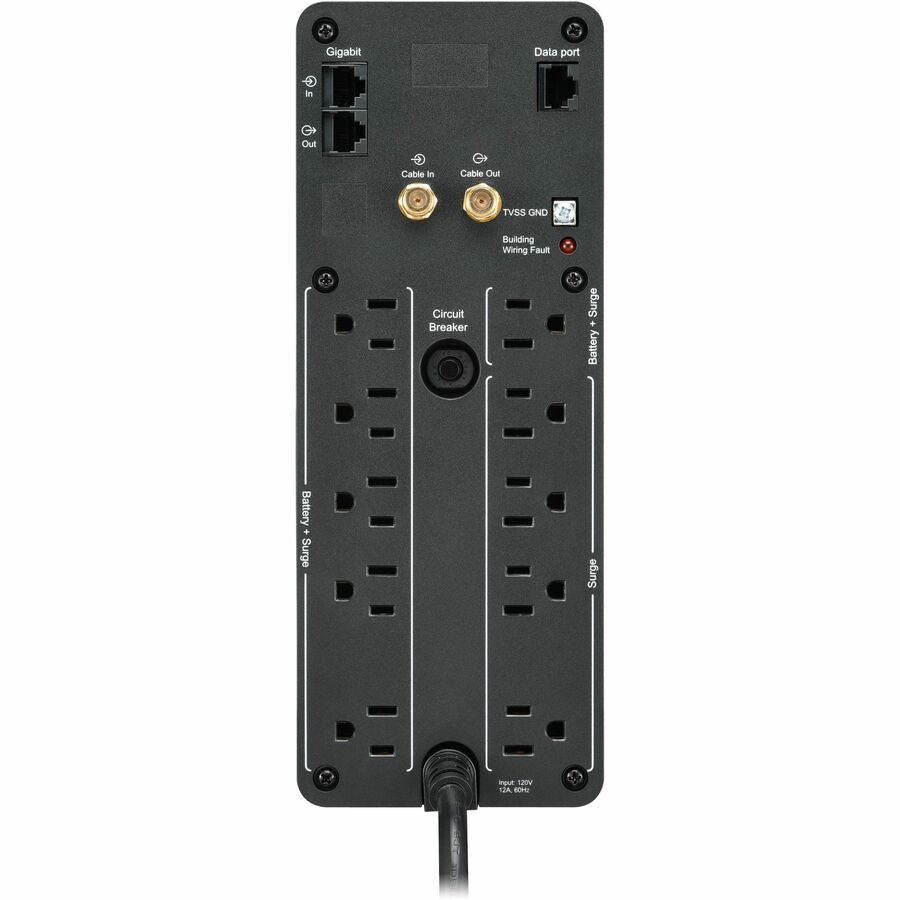 APC by Schneider Electric Back UPS PRO 1500VA Line Interactive Tower UPS BR1500MS2