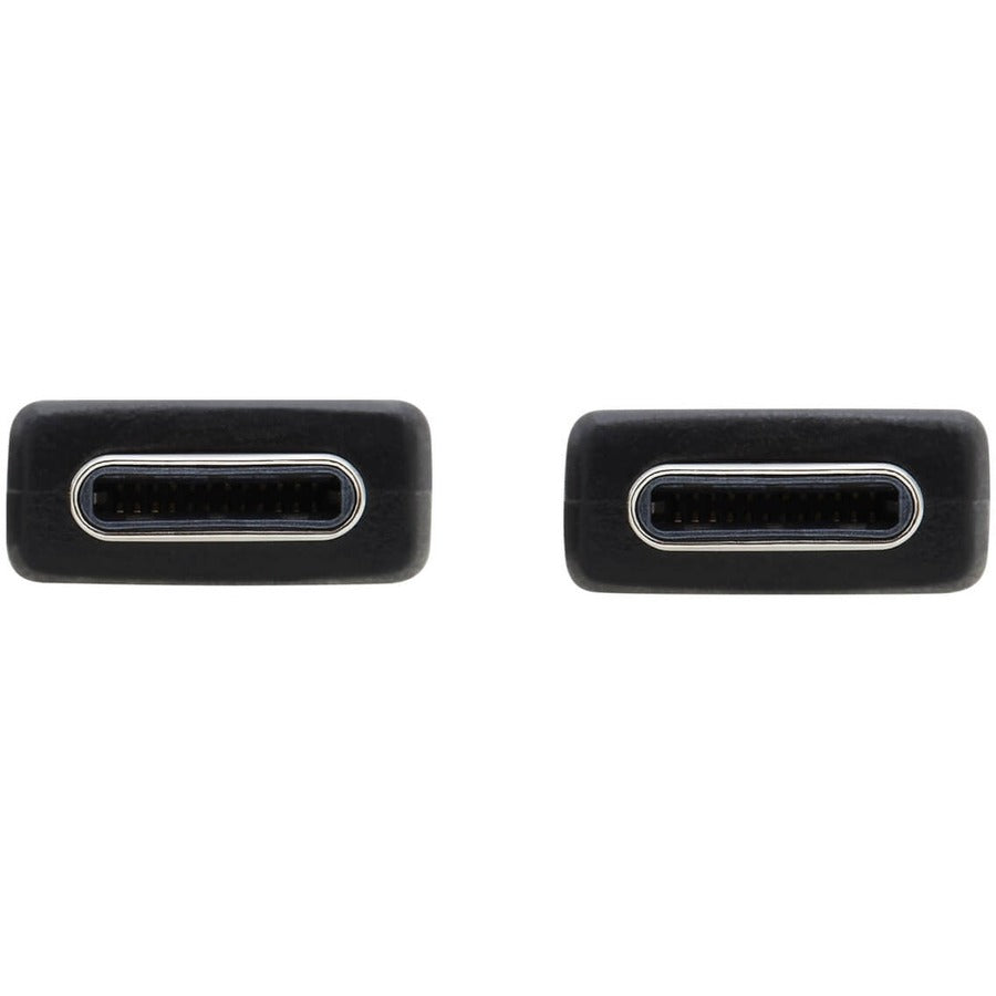 Tripp Lite by Eaton USB-C Flat Cable (M/M) - USB 3.2 Gen 2 (10 Gbps), 5A (100W) Rating, Thunderbolt 3 Compatible, 16 in. (40.6 cm) U420-16N-G25AFL