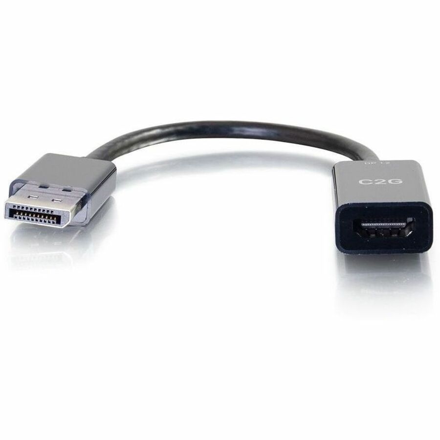 C2G 8in DisplayPort Male to HDMI Female Passive Adapter Converter - 4K 30Hz 54431