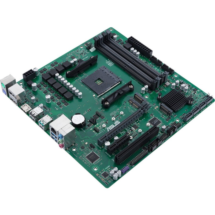 Asus PRO B550M-C/CSM Desktop Motherboard - AMD B550 Chipset - Socket AM4 - Micro ATX PRO B550M-C/CSM