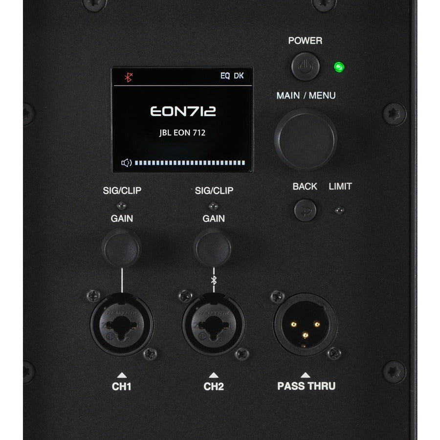 JBL Professional EON712 Bluetooth Speaker System - 650 W RMS - Black JBL-EON712-NA