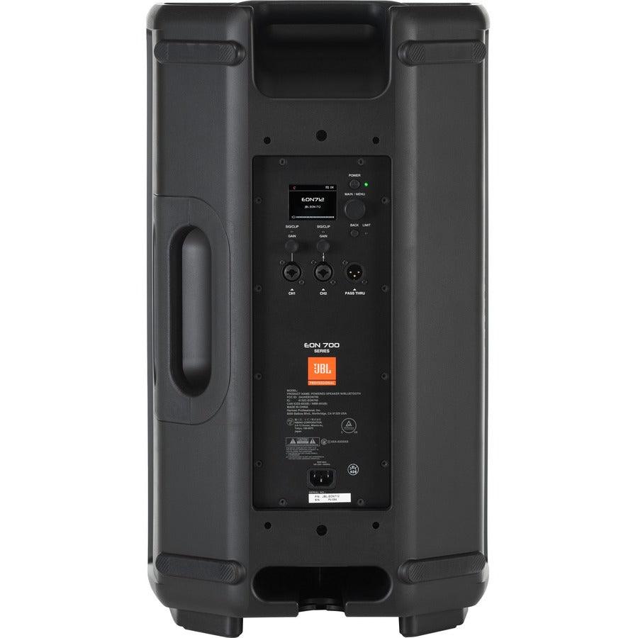 JBL Professional EON712 Bluetooth Speaker System - 650 W RMS - Black JBL-EON712-NA