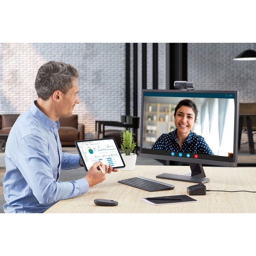 AVerMedia PW515 Webcam - 60 fps - USB 3.1 - TAA and NDAA Compliant PW515