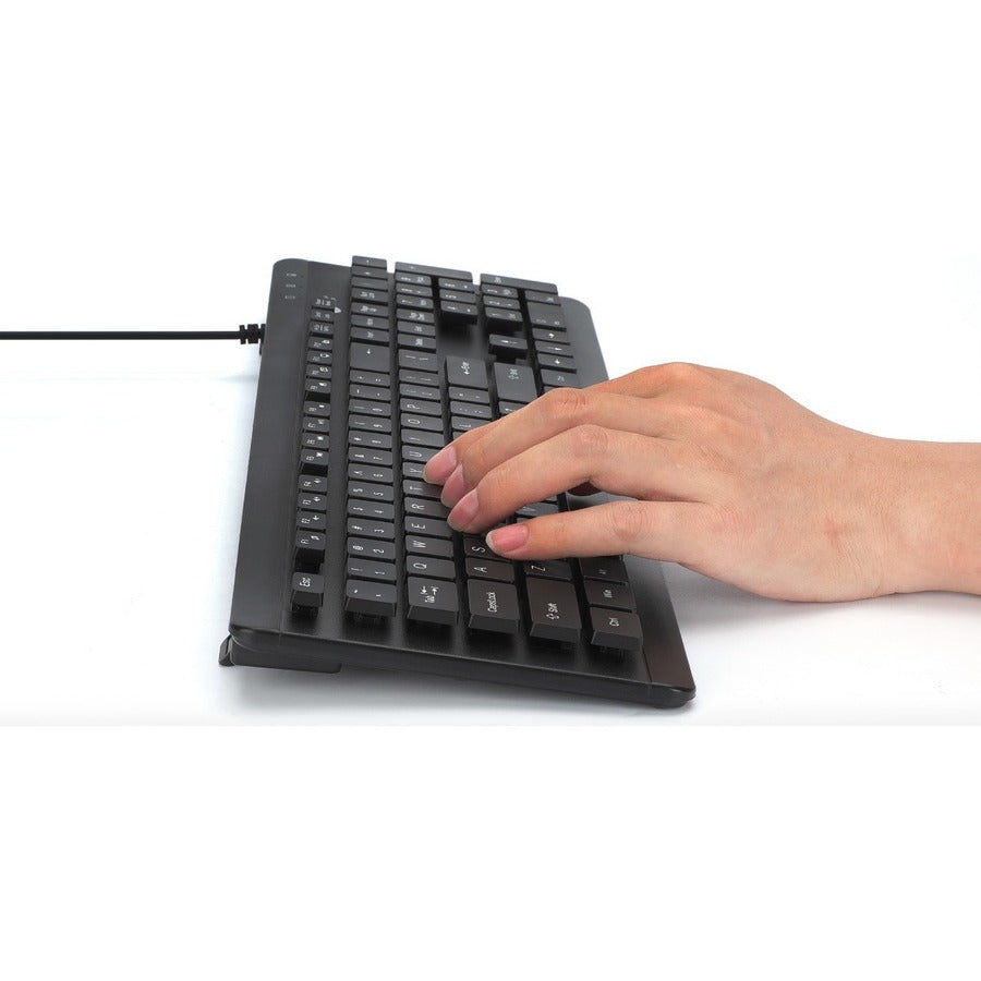SIIG Industrial Grade Washable & Dustproof USB Multimedia Keyboard JK-US0U11-S1