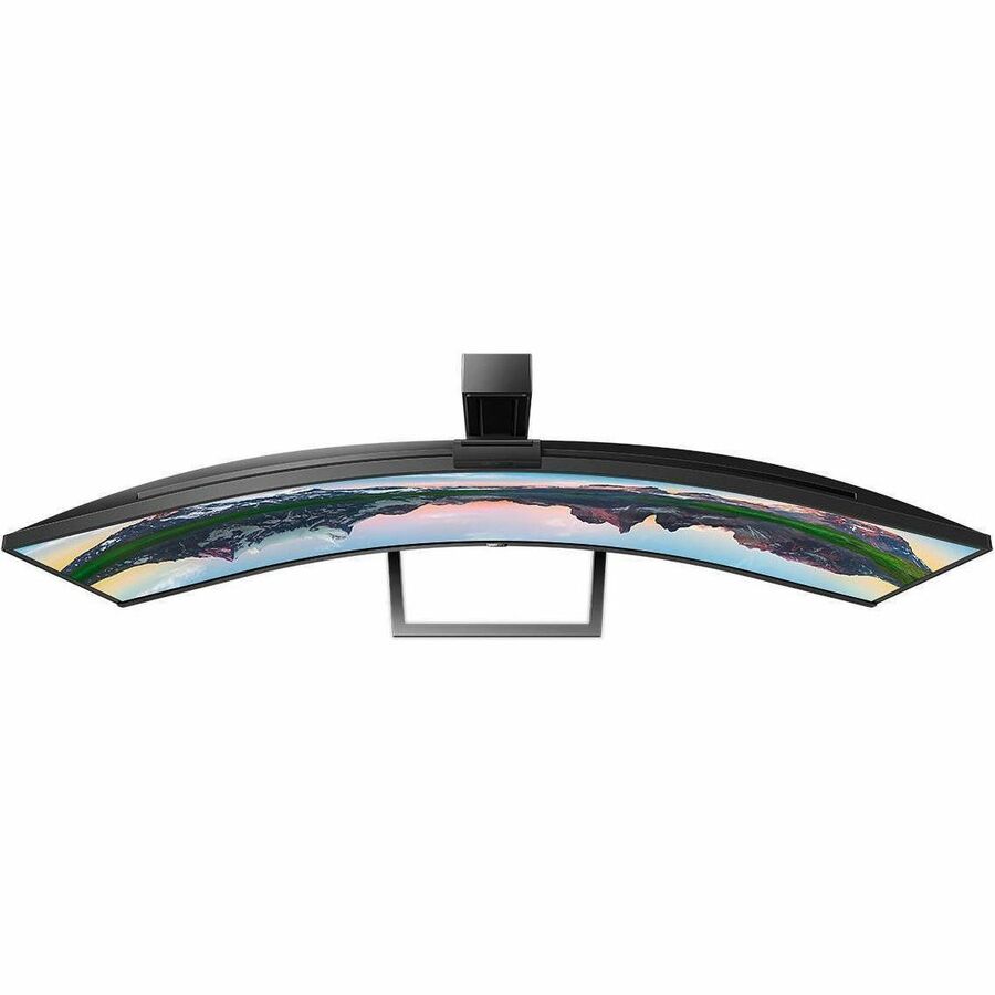 PHILIPS 499P9H - 49 inch Monitor, Curved, LED, DQHD, USB-C (90W), RJ45, USB-Hub, 4 Year Manufacturer Warranty - 49" 499P9H