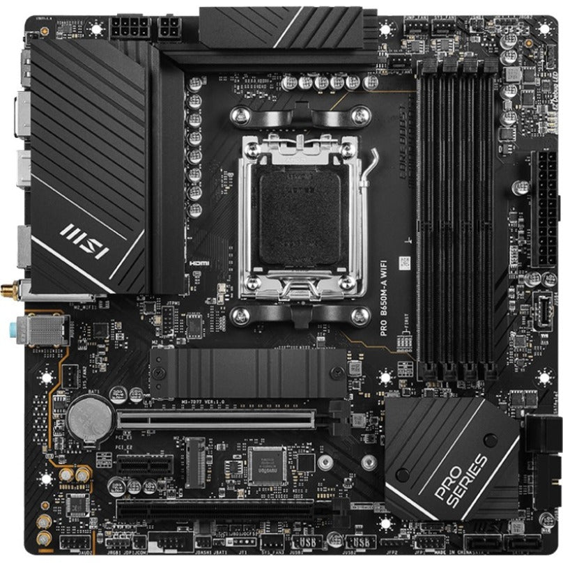 MSI MAG B650 TOMAHAWK WIFI Gaming Desktop Motherboard - AMD B650 Chipset - Socket AM5 - ATX B650TOMAHAWKWIFI