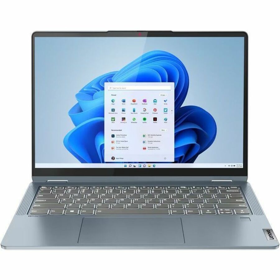 Lenovo Flex 7 14IRU8 82Y20001US 14" Touchscreen Convertible 2 in 1 Notebook - 2.2K - Intel Core i7 13th Gen i7-1355U - Intel Evo Platform - 16 GB - 1 TB SSD - English (US) Keyboard - Stone Blue 82Y20001US
