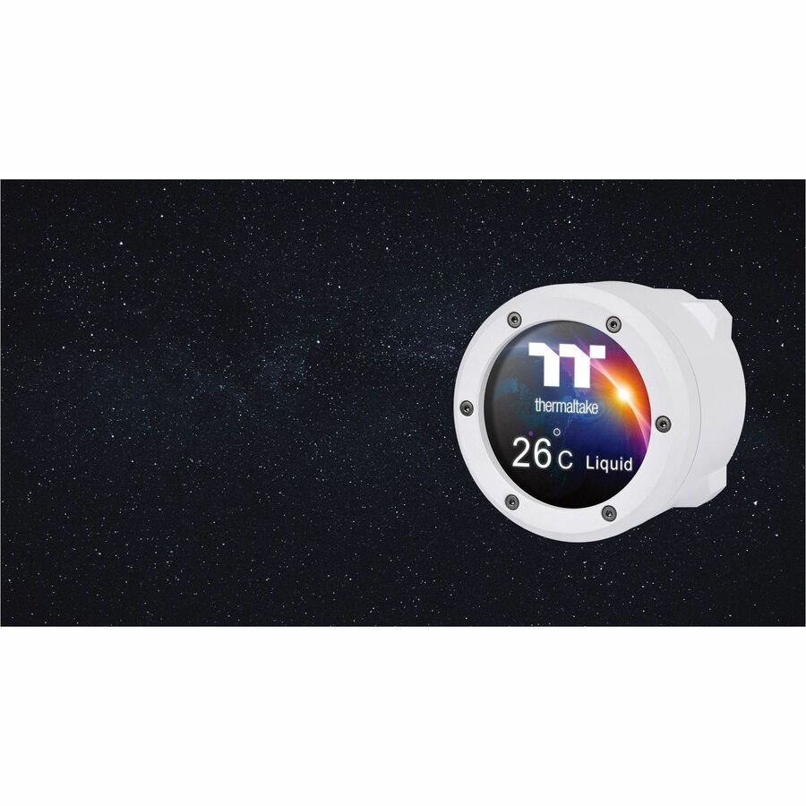 Thermaltake TH240 V2 Ultra ARGB Sync All-In-One Liquid Cooler - Snow Edition CL-W404-PL12SW-A