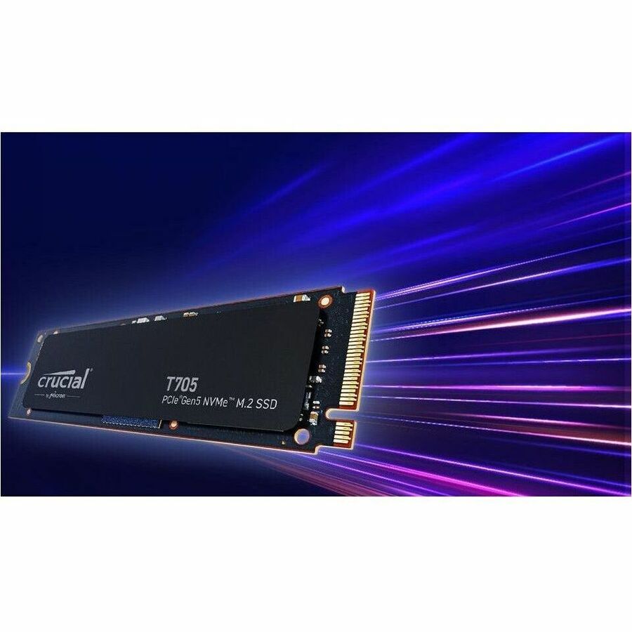 Crucial T705 2 TB Solid State Drive - M.2 2280 Internal - PCI Express NVMe (PCI Express 5.0 x4) CT2000T705SSD3