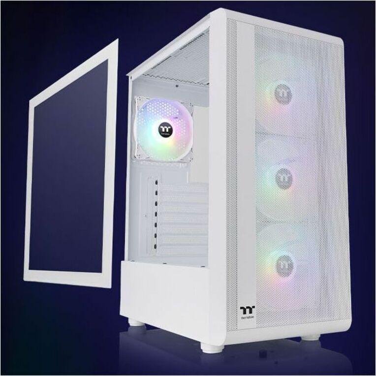Thermaltake S200 Plus TG ARGB Mid Tower Chassis CA-1X2-00M6WN-01