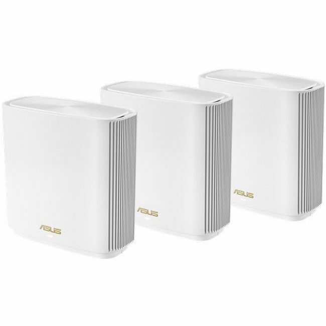 Asus ZenWiFi ET8 (W-3-PK) Wi-Fi 6E IEEE 802.11 a/b/g/n/ac/ax Ethernet Wireless Router ET8 (W-3-PK)
