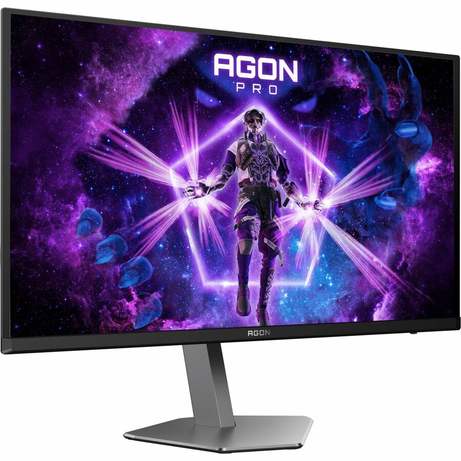 AOC AGON PRO AG276QZD2 27" Class WQHD Gaming OLED Monitor - 16:9 - Black, Gray AG276QZD2