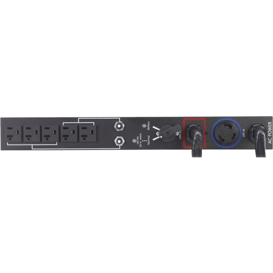 Eaton Basic Rack PDU HotSwap MBP 2.88 kW max 110-125V 24A Single-Phase PDU EHBPL3000R-PDU1U