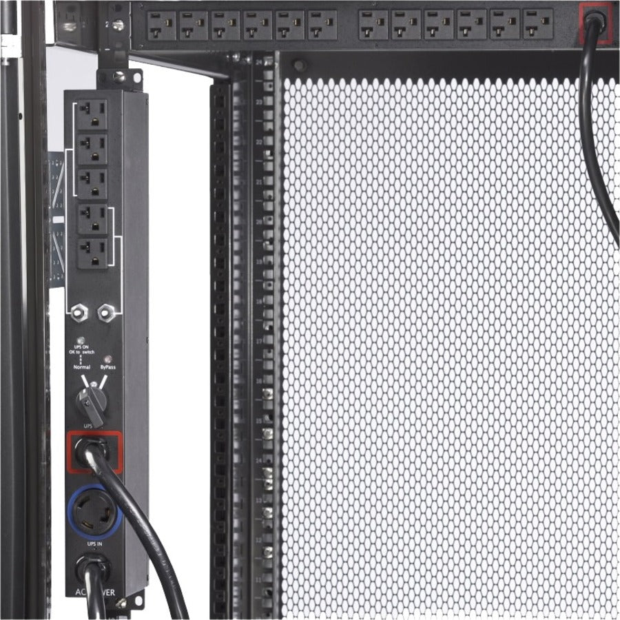 Eaton Basic Rack PDU HotSwap MBP 2.88 kW max 110-125V 24A Single-Phase PDU EHBPL3000R-PDU1U