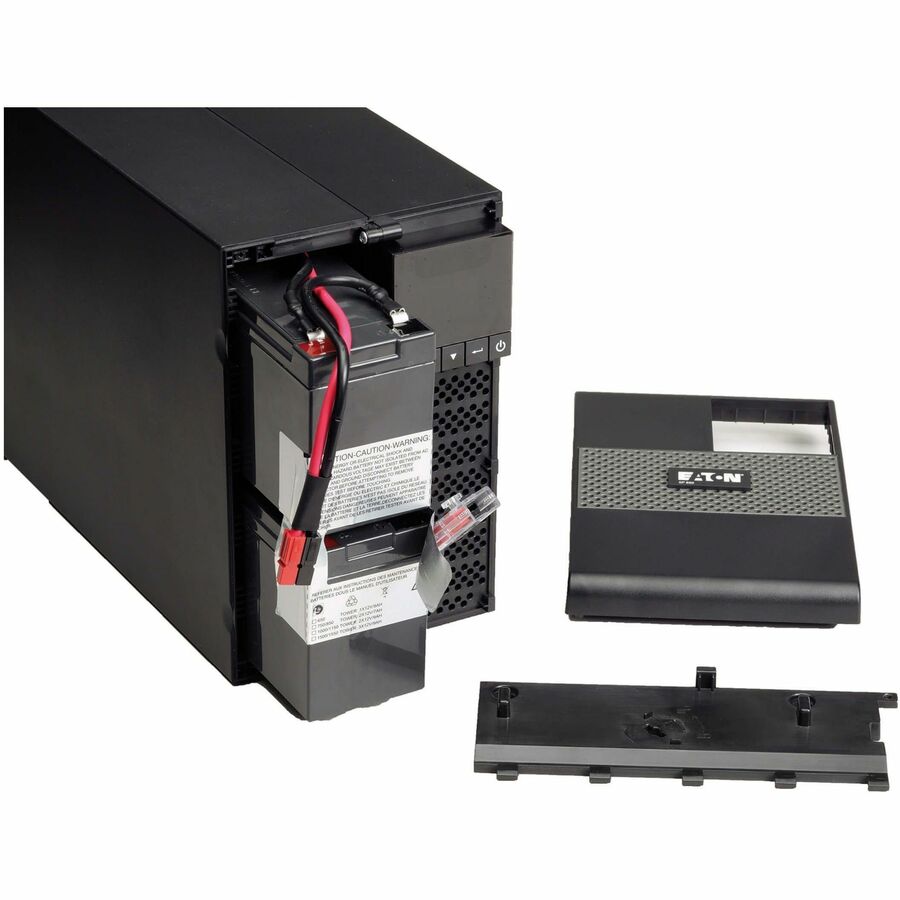 Eaton 5P 1440VA 1100W 120V Line-Interactive UPS, 5-15P, 8x 5-15R Outlets, True Sine Wave, Cybersecure Network Card Option, Tower - Battery Backup 5P1500