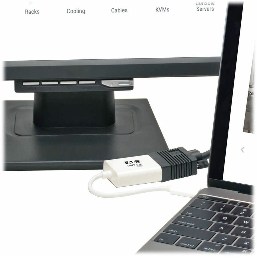 Eaton Tripp Lite Series USB-C to VGA Adapter with Alternate Mode - DP 1.2 U444-06N-VGA-AM