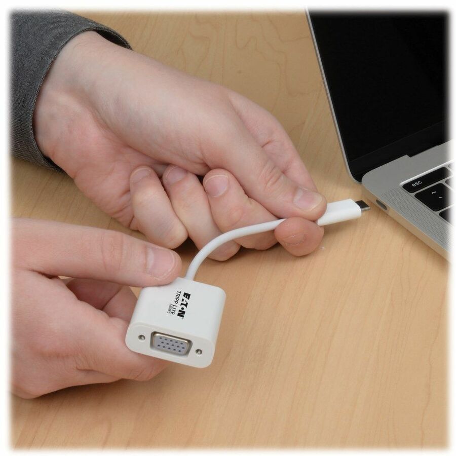 Eaton Tripp Lite Series USB-C to VGA Adapter with Alternate Mode - DP 1.2 U444-06N-VGA-AM