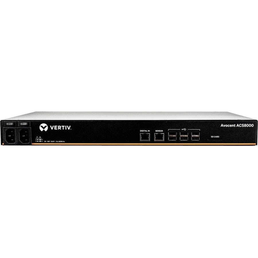 Vertiv Avocent ACS8000 Serial Console - 16 port Console Server | Dual AC ACS8016DAC-400
