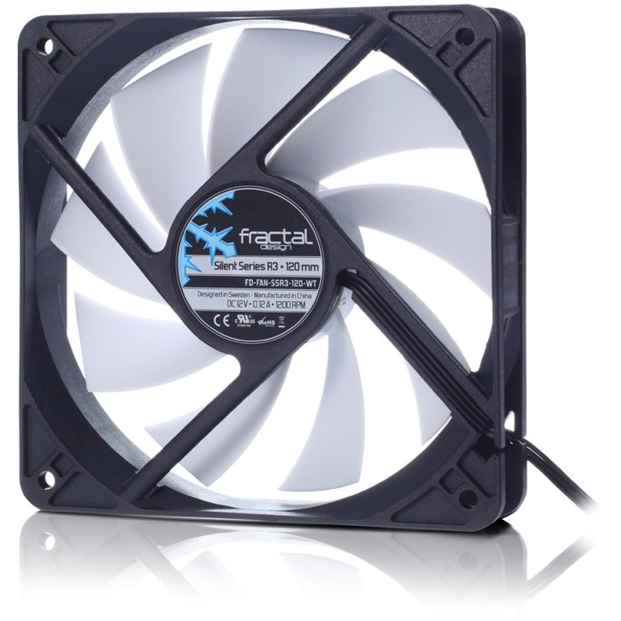 Fractal Design Silent Series R3 120mm FD-FAN-SSR3-120-WT