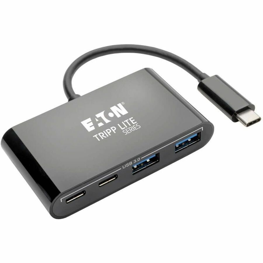 Eaton Tripp Lite Series 4-Port USB-C Hub, USB 3.x (5Gbps), 2x USB-A, 2x USB-C, Black U460-004-2A2CB
