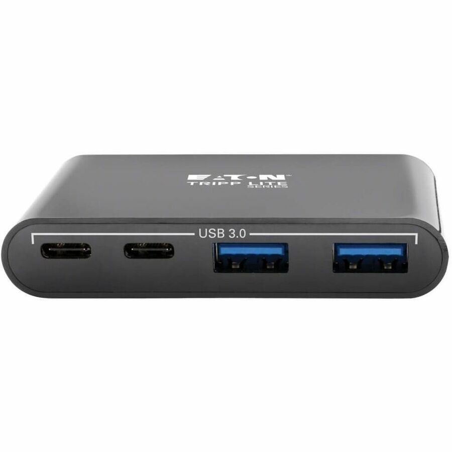 Eaton Tripp Lite Series 4-Port USB-C Hub, USB 3.x (5Gbps), 2x USB-A, 2x USB-C, Black U460-004-2A2CB