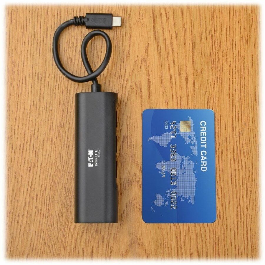 Eaton Tripp Lite Series 4-Port USB-C Hub, USB 3.x (5Gbps), 4x USB-A Ports, Black U460-004-4AB