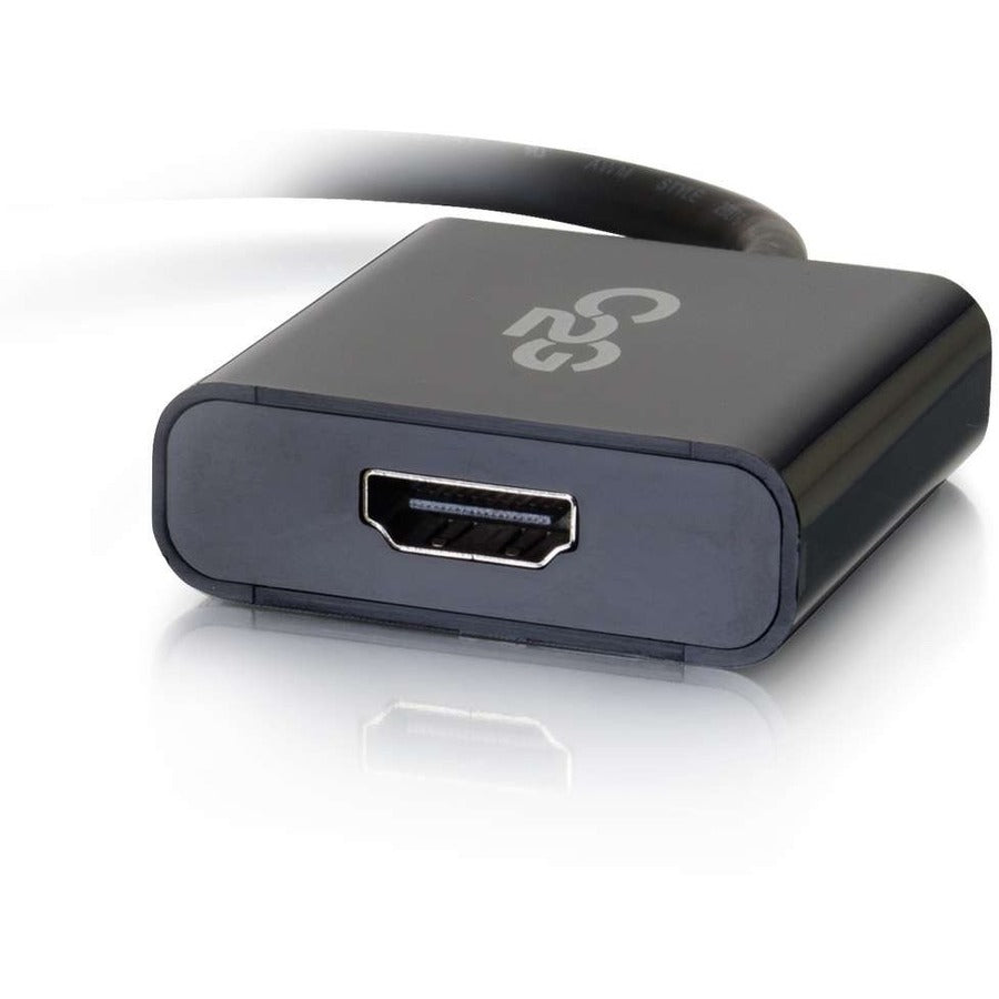 C2G DisplayPort to HDMI Active Adapter Converter 4K 30Hz - Black 54306
