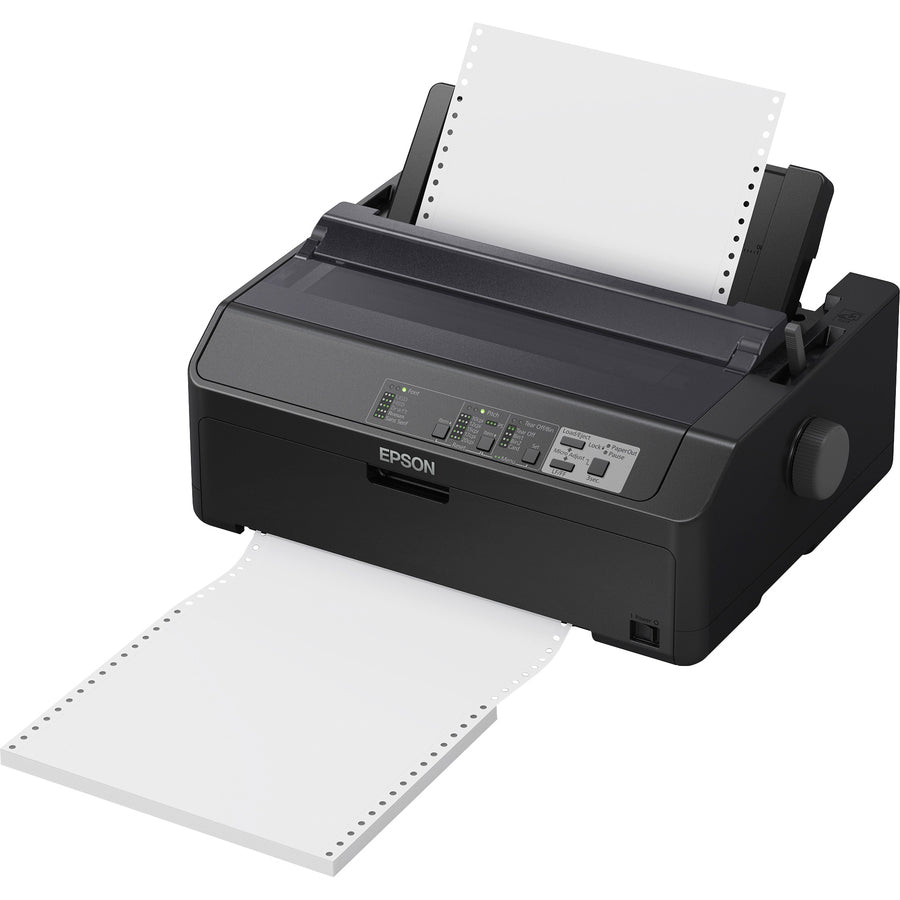 Epson FX-890II 9-pin Dot Matrix Printer - Monochrome - Energy Star C11CF37201