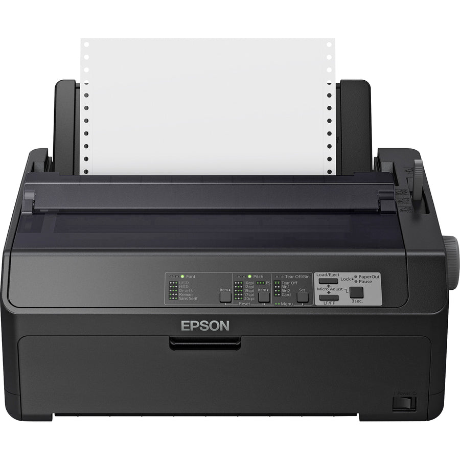 Epson FX-890II 9-pin Dot Matrix Printer - Monochrome - Energy Star C11CF37201