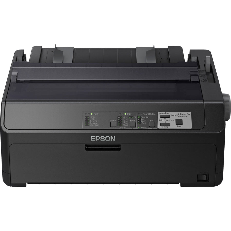 Epson FX-890II 9-pin Dot Matrix Printer - Monochrome - Energy Star C11CF37201