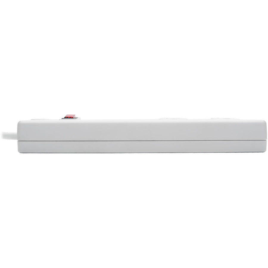 Tripp Lite by Eaton Protect It! 8-Outlet Computer Surge Protector, 8 ft. (2.43 m) Cord, 3150 Joules, Tel/Modem/Fax Protection, TAA TLP808TELTAA